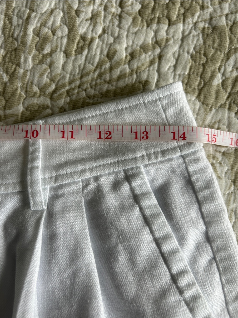 J. Crew Remi Tailored Short in Stretch Linen Blend. White. Women’s size 2 - Picture 11 of 13